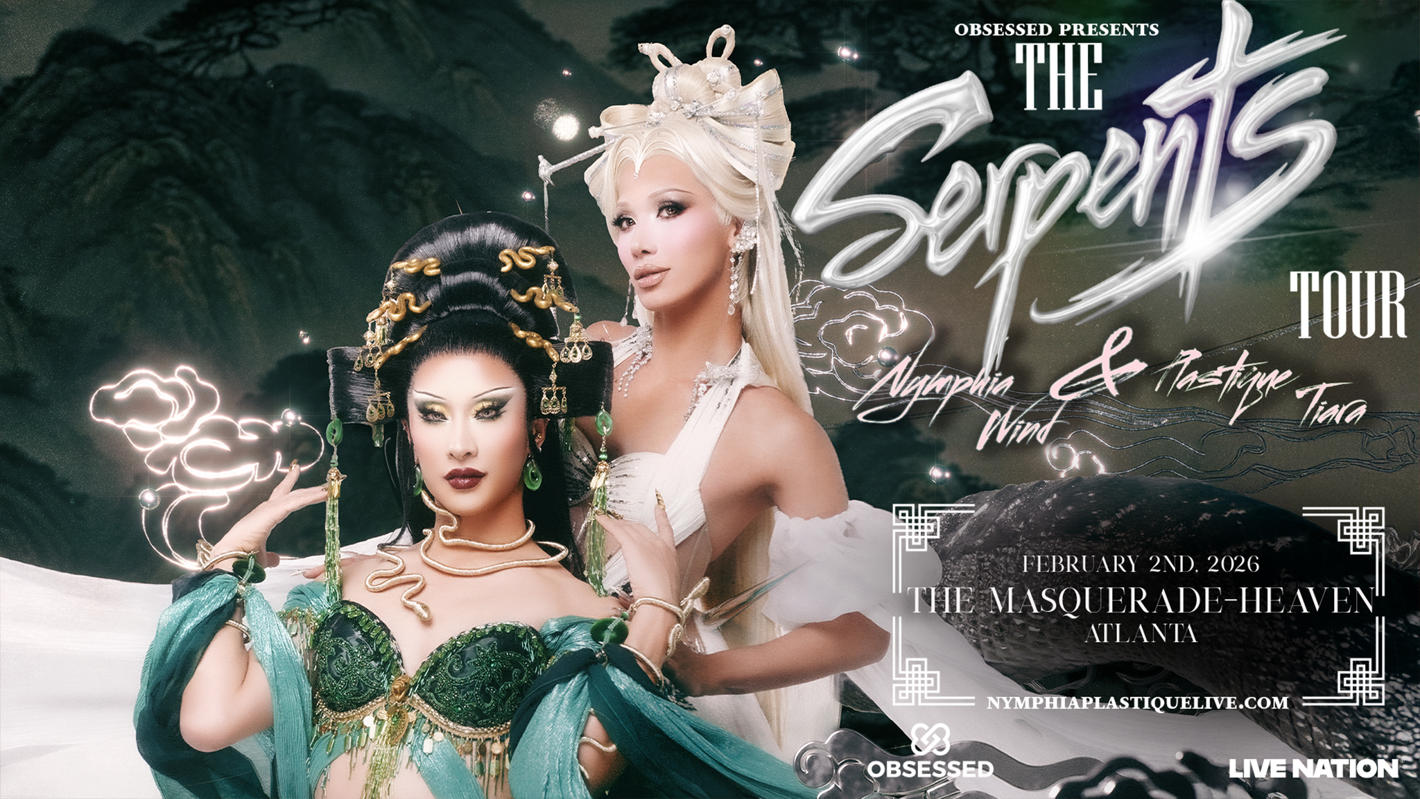 The Serpents Tour: Starring Nymphia Wind and Plastique Tiara - The 