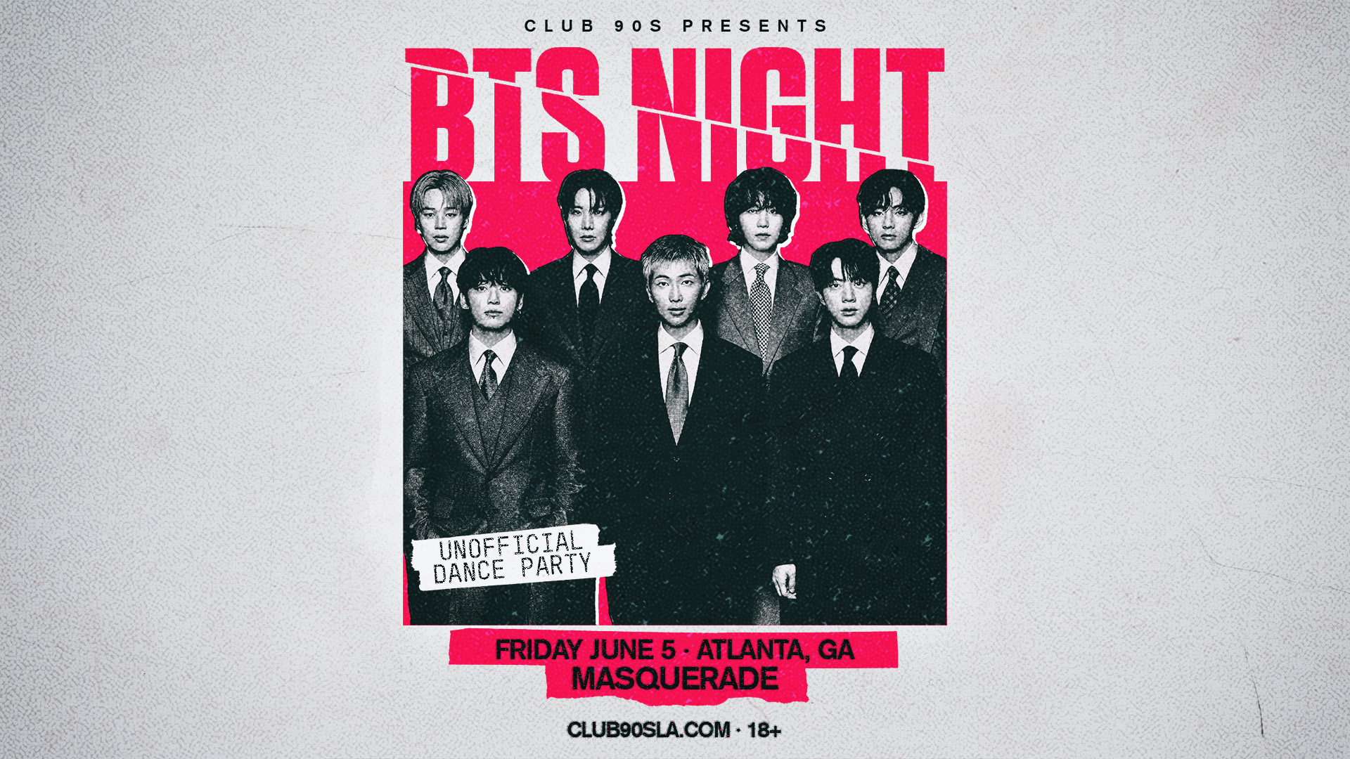 Club 90's: BTS Night - The Masquerade