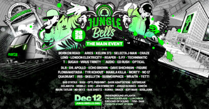 Jungle Bells 2026 artwork from The Masquerade